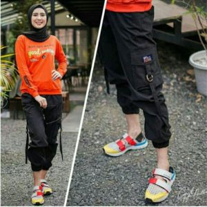 Celana Cargo wanita dewasa cargo pants celana joger wanita terbaru cargo wanita