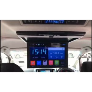 UNIVERSAL CAR 12V ROOF MONITOR ROOF LIHGT LED 17.3 INCH HDMI SD CARD USB MP5 FULL HD 1080P