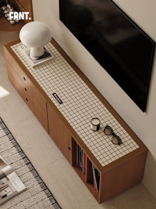 Modern Minimalist Style PVC Table Mat Ancient Luxury Side Cabinet Pad Waterproof Oilproof TV Console Desk Protection Mat