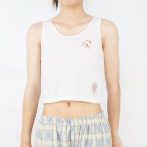 เสื้อซับในเสื้อกล้ามเต็มตัวเด็กใส่ด้านในชุดนักเรียน ผ้านุ่ม ซับเหงื่อดี ใส่สบายตลอดวัน สินค้าพร้อมส่งส่งไว