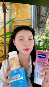 COMBO BODY TRẮNG CẤP TỐC BẠCH NGỌC LIÊN XANH (3 VÀ 4 Món) (650g-800g) | (BNL + VSL + VITAMIN E + KC3)