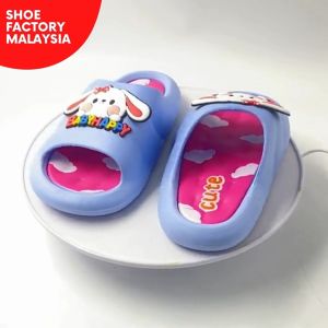 Age 2.5-7 Yrs Cute Kids Sandals Slippers For Children Size 24-35 Selipar Budak From Shoe Factory Malaysia