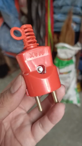 Phích Cắm Điện Rời 2 Lỗ/2 Chấu Lắp Ráp Dây Điện