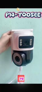 Camera giám sát P14-YOOSEE đàm thoại 2 chiều - xoay theo chuyển động xem hình ảnh rõ nét