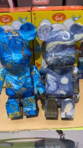 SL-02 ลำโพงบลูทูธ Bluetooth Speaker กราฟฟิตี้ สร้างสรรค์ แบรนด์ หมี รุนแรง ทาสี เสียง เดสก์ท็อป เครื่องเสียงขนาดเล็ก