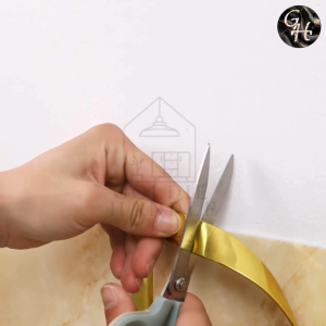 List Lis Plat Strip Silver Gold Sticker Dekorasi Dinding Lantai Mirror 5M Stainless Flat Interior