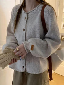 AOSSVIAO 2025 Autumn Warm Single Breasted Knitted Sweater Women Fashion Casual Jacquard Crochet Pink Cardigan Tops Y2k