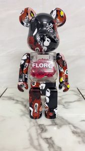 Bearbrick 400 ปวยร์โตปรินเซซา (Lectra หมี ABS Chiaki รุ่น สาดหมึก ดาว Aurora UM แทนนิน x-girl คลื่น การเก็บรักษาดอกไม้ 积木熊