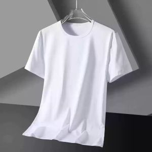 High-End Luxury Mens Polo Shirt Fashionable Business Short Sleeve T-Shirt Lightweight Summer New Arrival Handsome Style