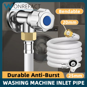 Washing Machine Inlet Hose  Plug In Type With Various Length White 250cm Burst Proof Twin Tub Washing Machine Mini Washing Inlet Pipe