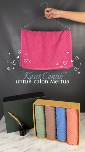 Keset Prime by Chalmer Seri Braids 42 x 60 cm Keset Handuk Motif Dapur Kamar Mandi 100% Katun