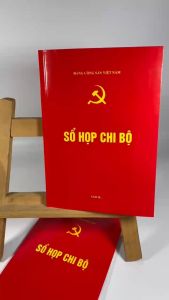 Sổ Họp Chi Bộ - Kích thước A4 - 160 Trang