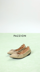 PAZZION 1881-2 Serena Braided Bow Foldable Flats
