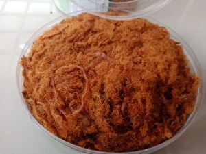 Abon ayam Asli Elmirza rasa original dan pedass