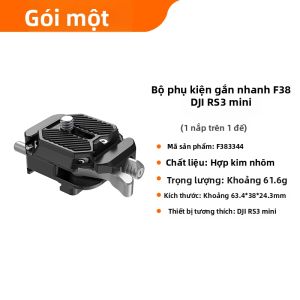 Ulanzi | Đế Ghép Nhanh Tương Thích DJI RS 3 Mini