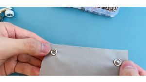 Kancing Snap Kancing Jepret Warna Anti Karat 9.5mm Dengan Alat Pasang Kancing Jepret Besi 100 Set
