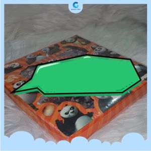 STICKER NONO KUNGFU PANDA ECER WATERPROOF 1 LEMBAR STIKER