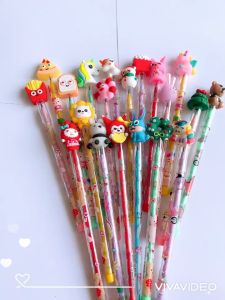 Combo 20 cây bút chì khúc đầu thú ngộ nghĩnh