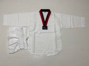 Taekwondo Professional Dao Suit Adult College Students Training Children Competitive Loosen Soft Breathable Fabric Mesh