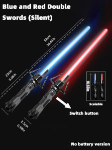 7 colorful laser sword toys party props outdoor toys retractable light sword toys glow sticks festival gifts birthday gifts