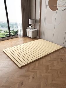 Tatami Kayu Solid Rangka Tempat Tidur Papan Kasur Lipat Kasur Bernapas Dan Tahan Lembab Kasur Tidak