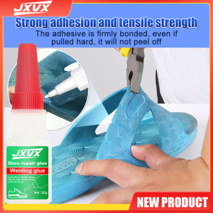 JXVX Strong Shoe Repair Glue Soft Adhesive for Worn Shoes Boot Soles Multi-Purpose Waterproof Liquid Repair Glue 20ml Quick Repair Gel for Leather Shoes Welding Adhesive