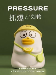 Duckyo Decompression Toy Figurine Doll Squeezing Toy Useful Tool for Pressure Reduction for Girls Small Ornaments Classmate Birthday Gift