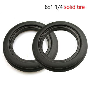 High-quality 8x1 1/4 Solid Tire for 8-inch Electric Scooters Offering Explosion-proof Wheel Tire Durability.