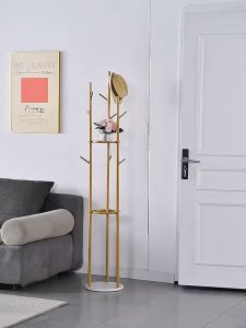 💥จัดส่งวันนี้💥 ชั้นวางเสื้อผ้าและกระเป๋า ไม้แขวนผ้าพร้อมช่องเก็บของ สไตล์โมเดิร์น พร้อมห่วงแขวนหมวก ชั้นวางสัมภาระ ไม้แขวนผ้า ที่แขวนกระเป๋า