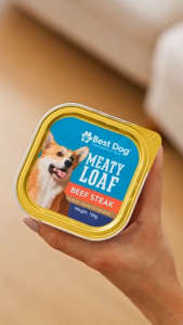 Best Dog Fresh MeatyLoaf Wet Dog Food Allutray 100grams (12 ASSORTED tray)
