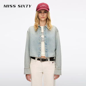 Imported Denim Vintage Shiny Hotfix Shirt