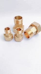 Rắc Co Đồng Hồ Nước Đầu Nối Rắc Co Đồng Hồ Ren Trong Ren Ngoài Tai Chì DN32 DN40 DN50