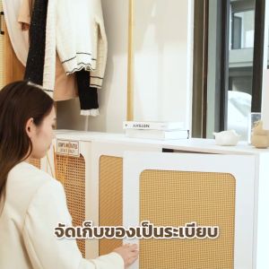 TUGU Rattan Style Cabinet Pole Clamp (ตู้หน้าบานหวายอเนกประสงค์) ตู้ประกบเสาบานหวาย ใช้สำหรับสินค้า TUGU เท่านั้น (A42)