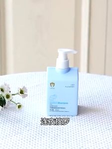 Flowery Milk bottle shampoo for girls and boys Little Golden Shield amino acid smooth conditioner moisturizing shower gel / Baby Kids Hair shampoo & conditioner & Body wash silicone-free shampoo conditioner amino acid baby shower gel
