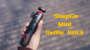 Ulanzi MT55 SnapGo Mini Selfie Stick Tripod Backpack Bag Strap Mount for GoPro Insta360 DJI Action Camera