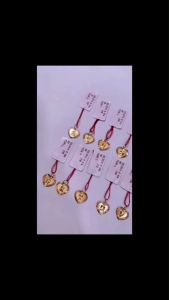 Emas 916 Loket Huruf | Gold 916 Alphabet Pendants - PG21+