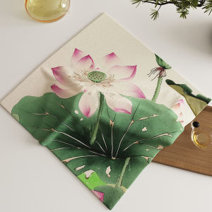 YINSHANG | Zen Lotus Multifunctional Tea Tray Cover