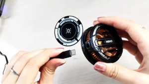 CX07 พัดลมระบายความร้อนพิเศษสำหรับเครื่องทำความเย็นแท็บเล็ตแม่เหล็ก