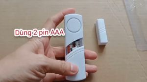 JD188 -Báo động chống trộm - Cảm biến mở cửa má từ - dùng Pin AAA - Giá tốt
