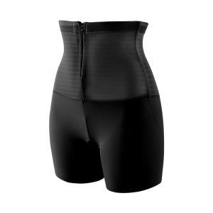 JIAZINI | High-Waist Zipper Tummy Control Butt Lifting Womens Underwear Postpartum Waist Shaping Hip Correcting Slimming Safety Panties