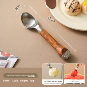 SHELI | Food Grade Stainless Steel Ice Cream Scoop for Home Use
