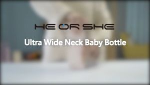 He Or She Botol Susu Antibacterial Baby Feeding Bottle - 1 Unit