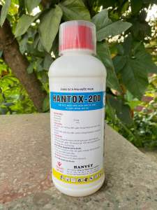 1 Chai Hantox-200 1Lít dd pha phun môi trường diệt ruồi muỗi ve rận bọ chét mòng mạt gà