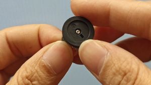 Potensio Gear 5 pin 10k Stereo Tuning FM Kancing Kaki 5 Tekuk