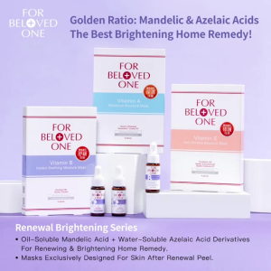 [SG Official Distributor]FOR BELOVED ONE - Taiwan 4 Pcs/Box Vitamin E Anti-Wrinkle Moisture Mask Anti-wrinkle after Skin Renewal