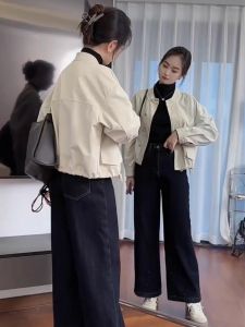 SHIMO | Womens Short Korean Style Autumn New Loose Casual Slimming Jacket
