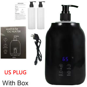 NEW Massage Oil Warmer Digital Lotion Cream Heater 2 Heat Modes Lotion Warmer Fast Heat Lotion Warmer LED Display with Timer