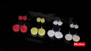 MAXSHINE Mini Cordless Polishing Pads Kit ฟองน้ำขัดสีรถ ชุดฟองน้ำเครื่องขัดสีรถ  ขนาด 1" 2"