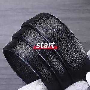JIFANPAUL | Dây Nịt Da Tự Động Nam Da Bò Không Đầu