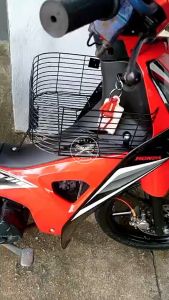 𝗔𝗥𝗧 𝗙𝗥𝗘𝗘 𝗧𝗔𝗣𝗔𝗞 𝗕𝗔𝗪𝗔𝗛 HONDA WAVE ALPHA CX OLD CX110 LAMA WAVE110 CX 110 ALPHA110 METAL BESI IRON BAKUL BASKET MOTOR MOTORCYCLE"